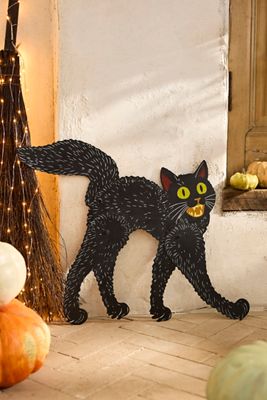 Articulated Scaredy Cat Wall Hanging