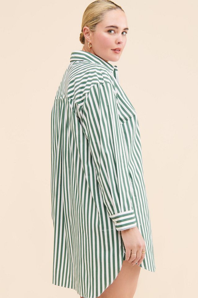 See Rose Go Signature Tunic Shirt Dress #1