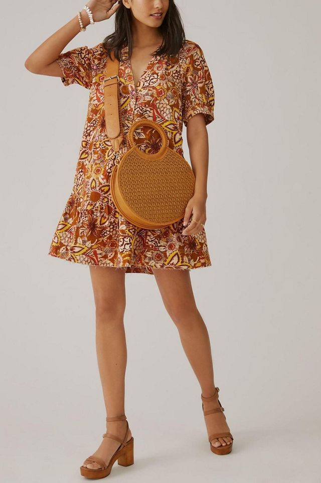 Pilcro Printed Puff-Sleeve Tunic #3