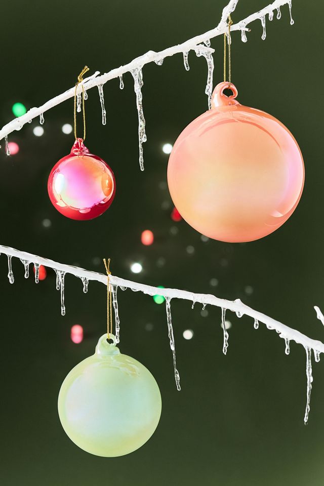 Pearlized Bauble Ornaments #1