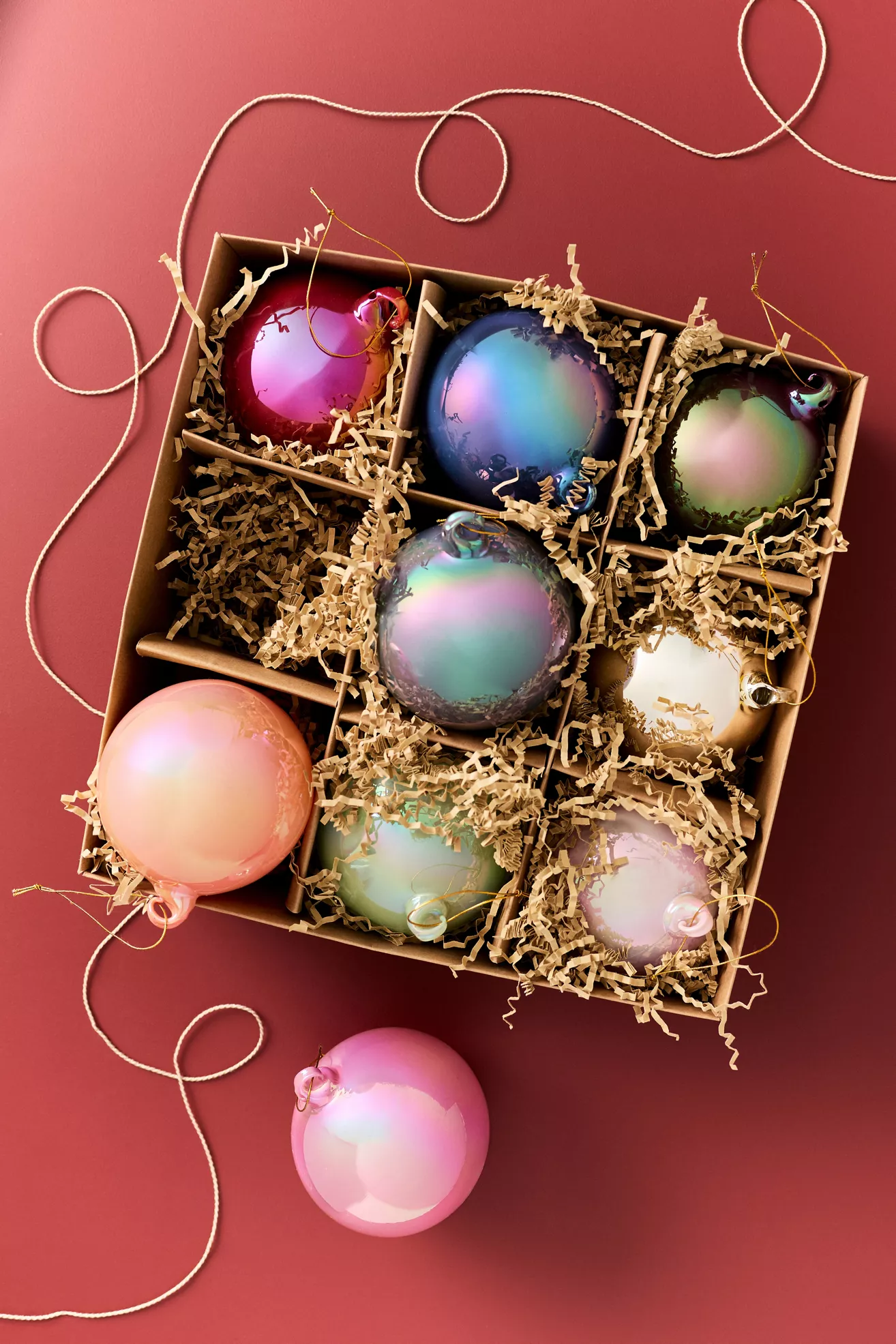 Pearlized Bauble Ornaments - thumbnail 3