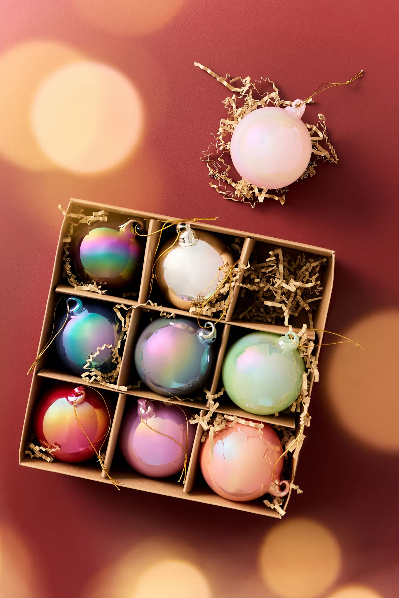 Pearlized Bauble Ornaments - thumbnail 5