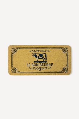 Butter Coir Printed Doormat