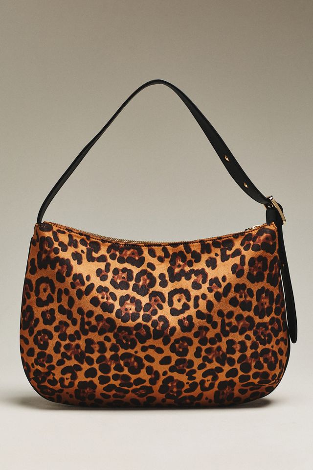 By Anthropologie Leopard Print Hobo Bag #1