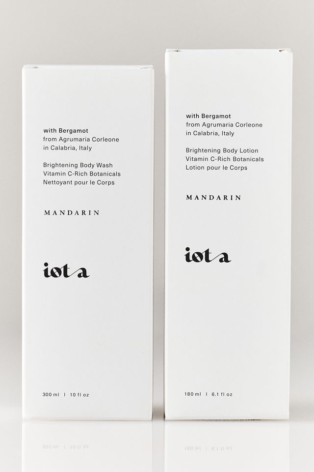 iota Brightening Body Wash and Brightening Body Lotion #1