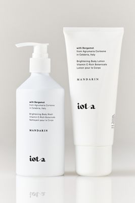 iota Brightening Body Wash and Brightening Body Lotion