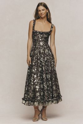 V. Chapman Alexis Midi Dress