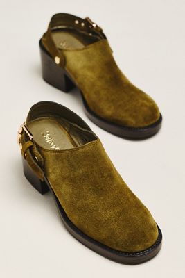 Jeffrey Campbell Bergamot Leather Mules