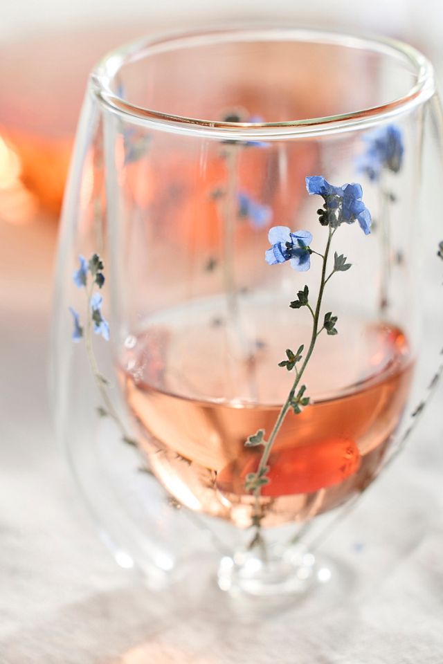 Preserved Floral Stemless Glass #1
