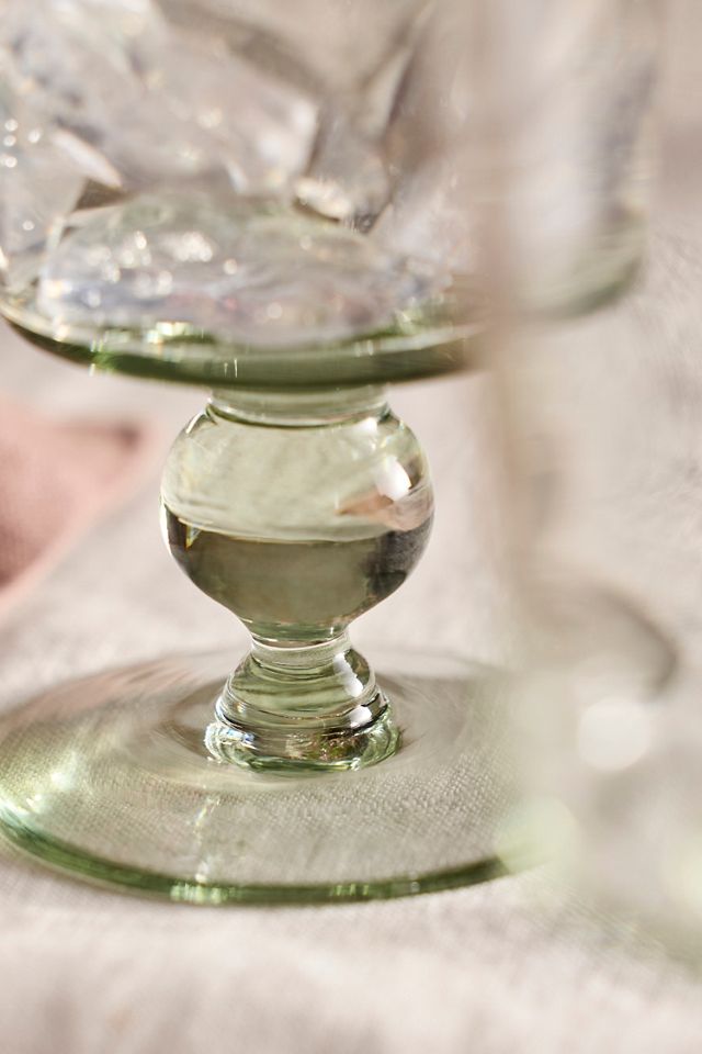 Ball Footed Water Glasses, Set of 2 #1