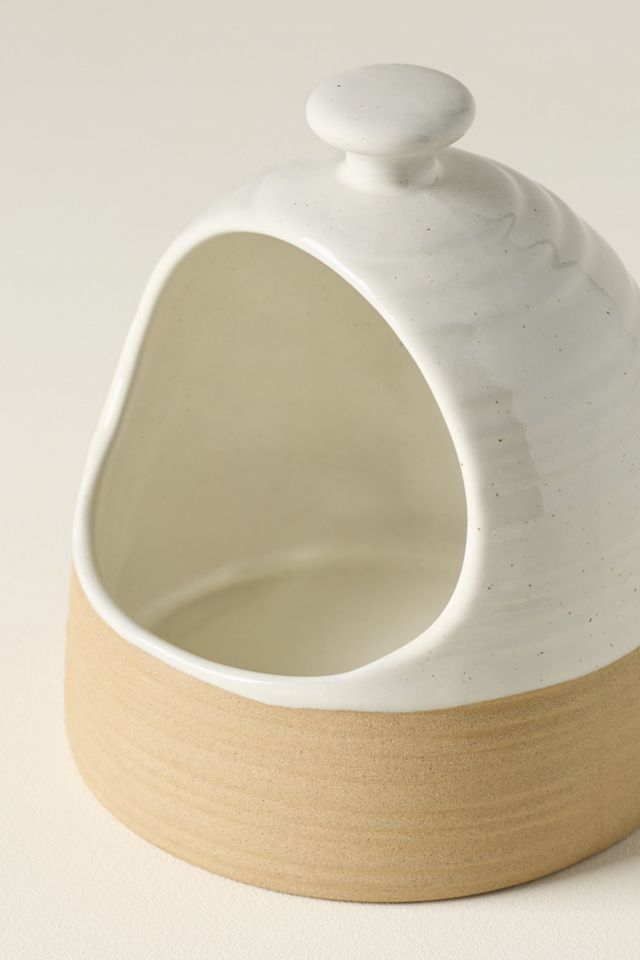 Costa Nova Scotia Stoneware Salt Pig #1