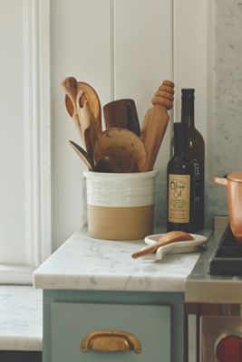 Costa Nova Scotia Stoneware Utensil Holder