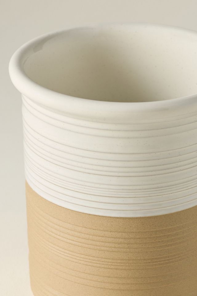 Costa Nova Scotia Stoneware Utensil Holder #1