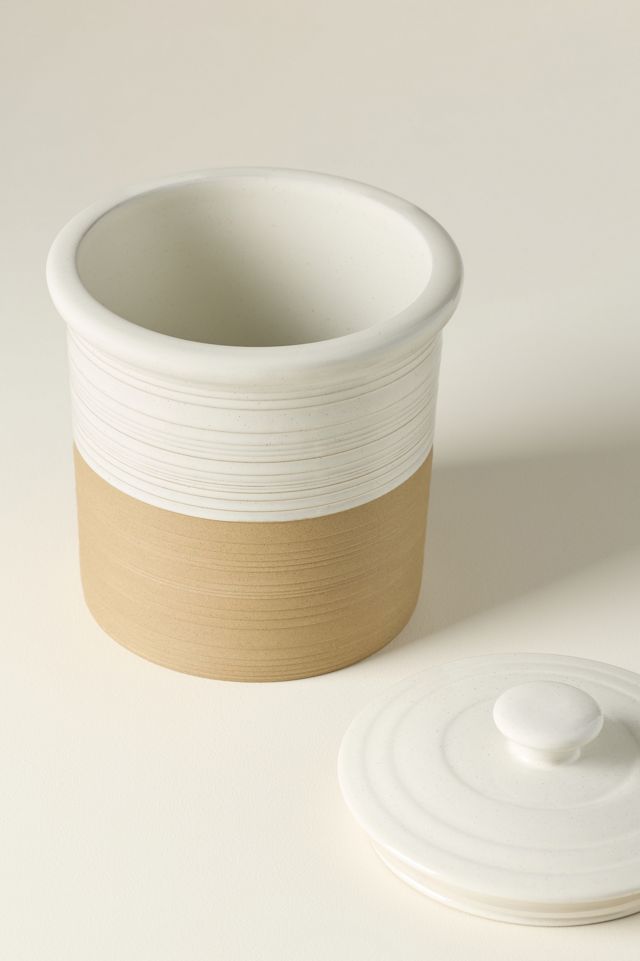 Costa Nova Scotia Stoneware Medium Canister #2