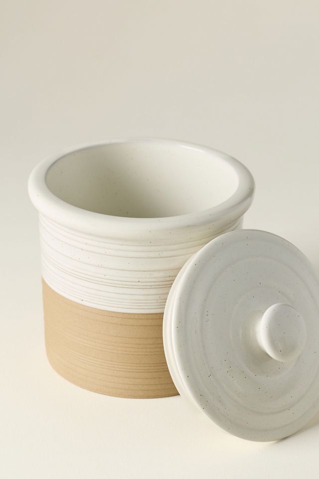 Costa Nova Scotia Stoneware Small Canister #2