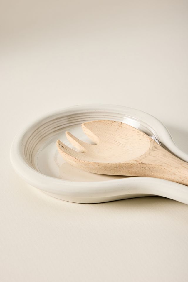 Costa Nova Scotia Stoneware Spoon Rest #1