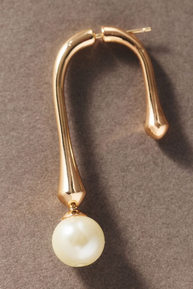 By Anthropologie Perla Front-Back Earrings #1