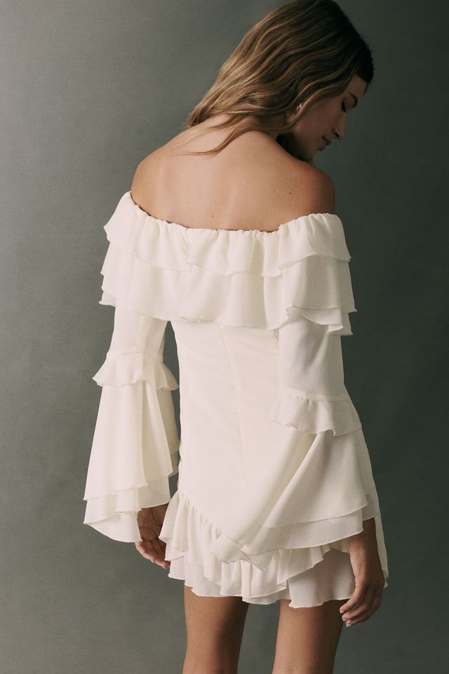 Mare Mare Ruffled Off-Shoulder Mini Dress #2