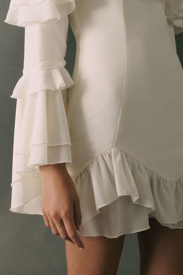 Mare Mare Ruffled Off-Shoulder Mini Dress #3