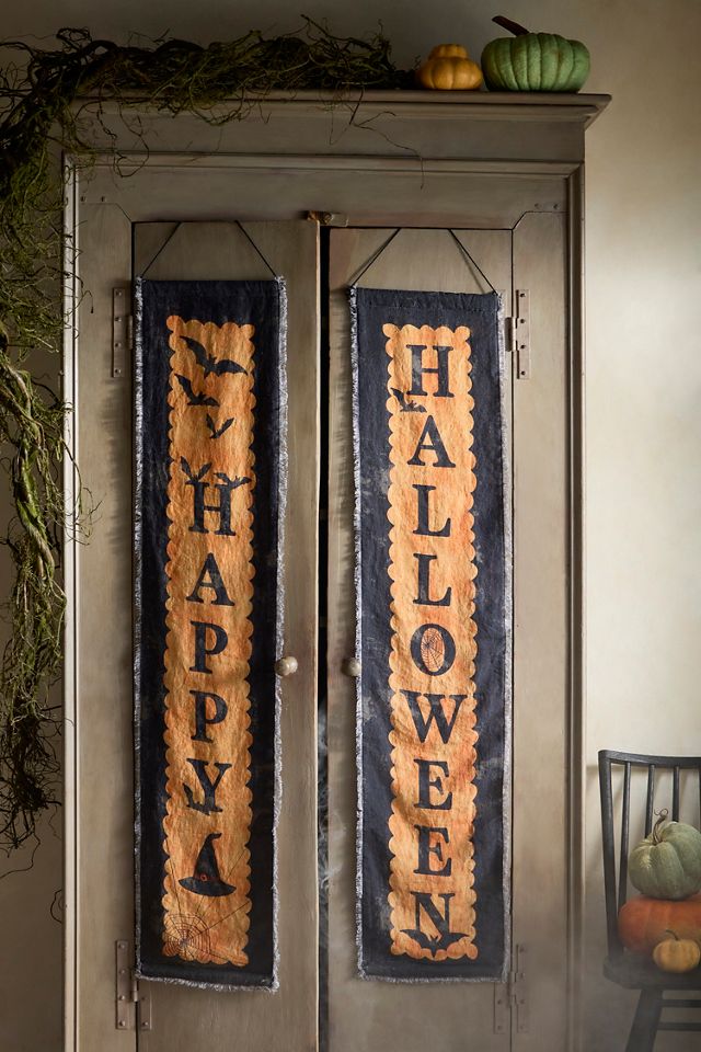 Happy Halloween Door Banner Set #1