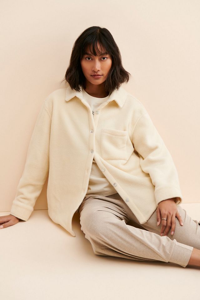 DONNI. Polar Fleece Shirt Jacket #3
