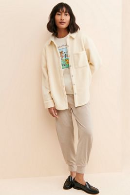 DONNI. Polar Fleece Shirt Jacket