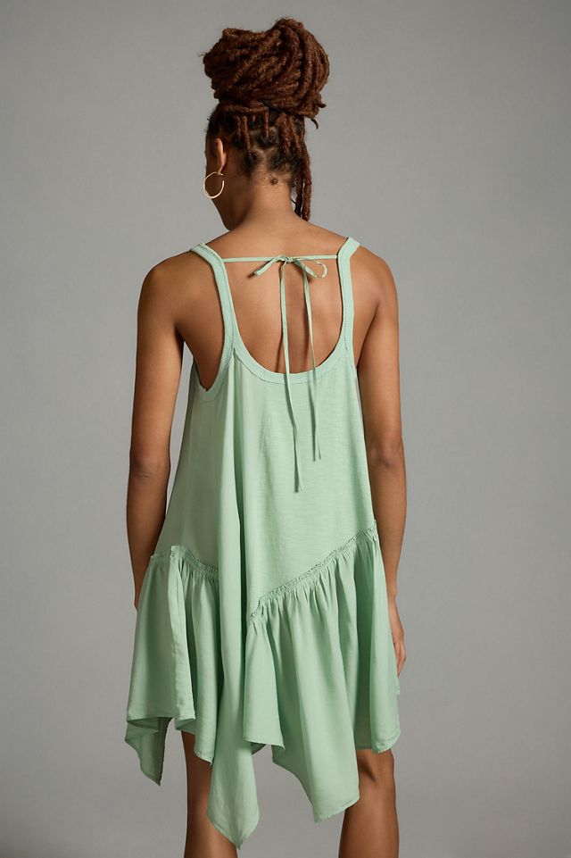 Daily Practice by Anthropologie Asymmetrical Flounce Dress #1