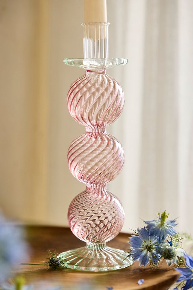 Kaleidoscope Glass Orb Taper Holder #3