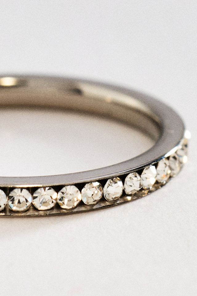 Crystal Water-Resistant Ring #1