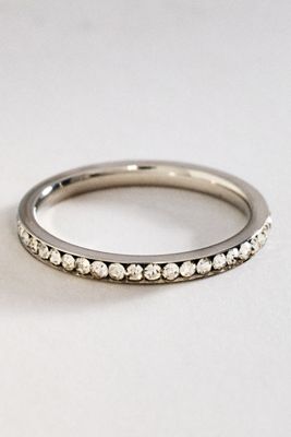 Crystal Water-Resistant Ring