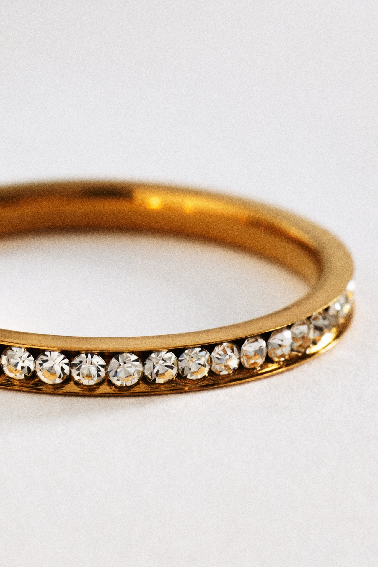 Crystal Water-Resistant Ring