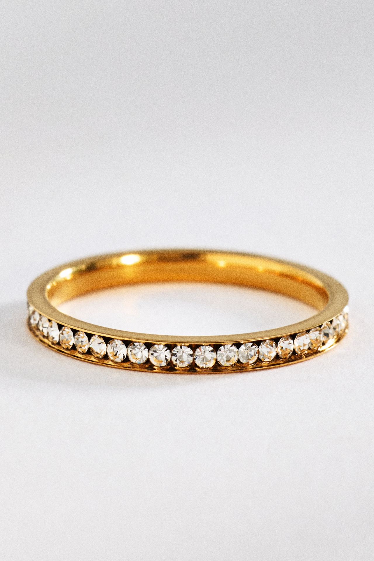 Crystal Water-Resistant Ring
