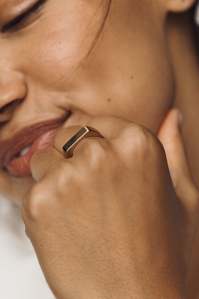 Water-Resistant Angled Ring #1