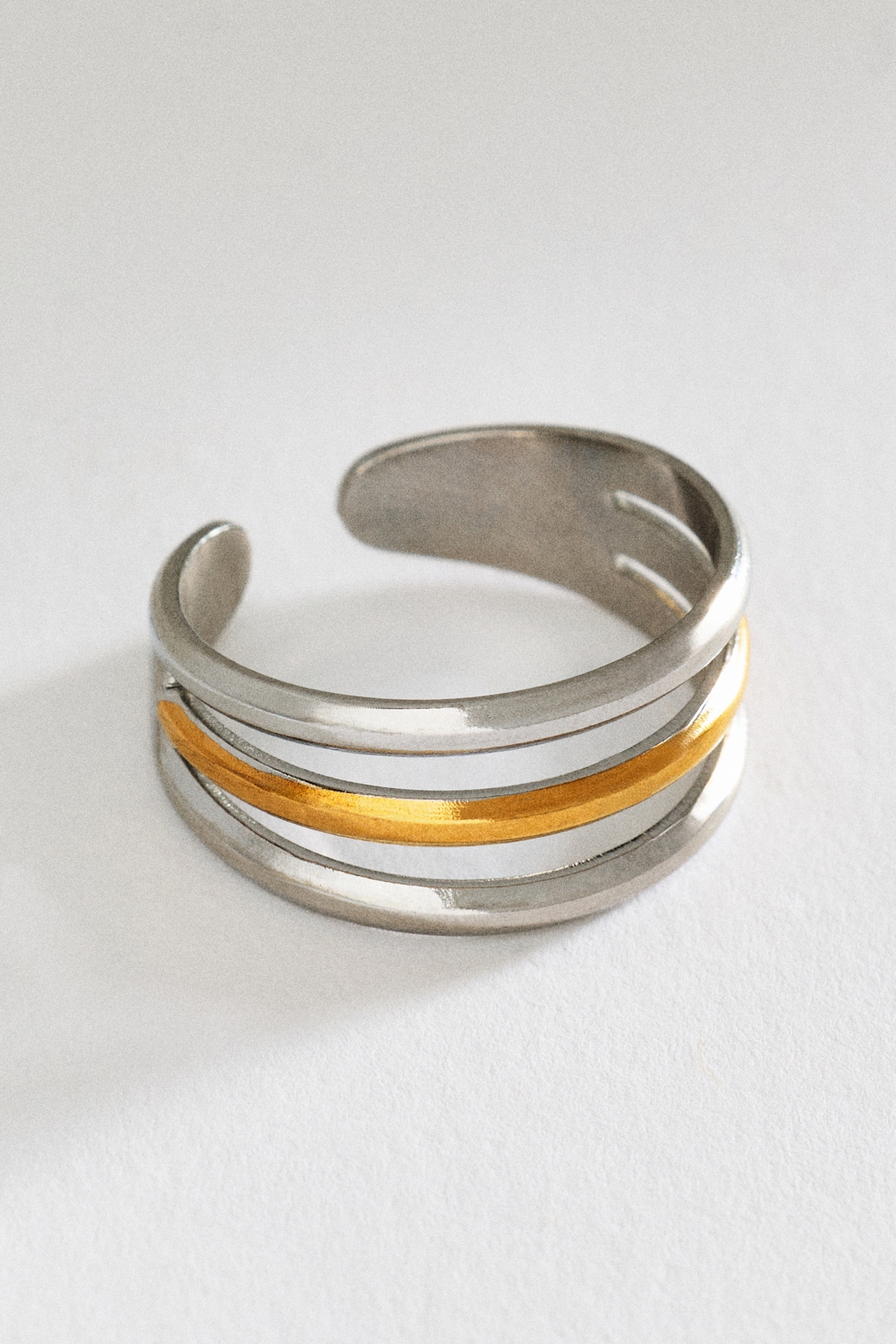 Layered Water Resistant Ring