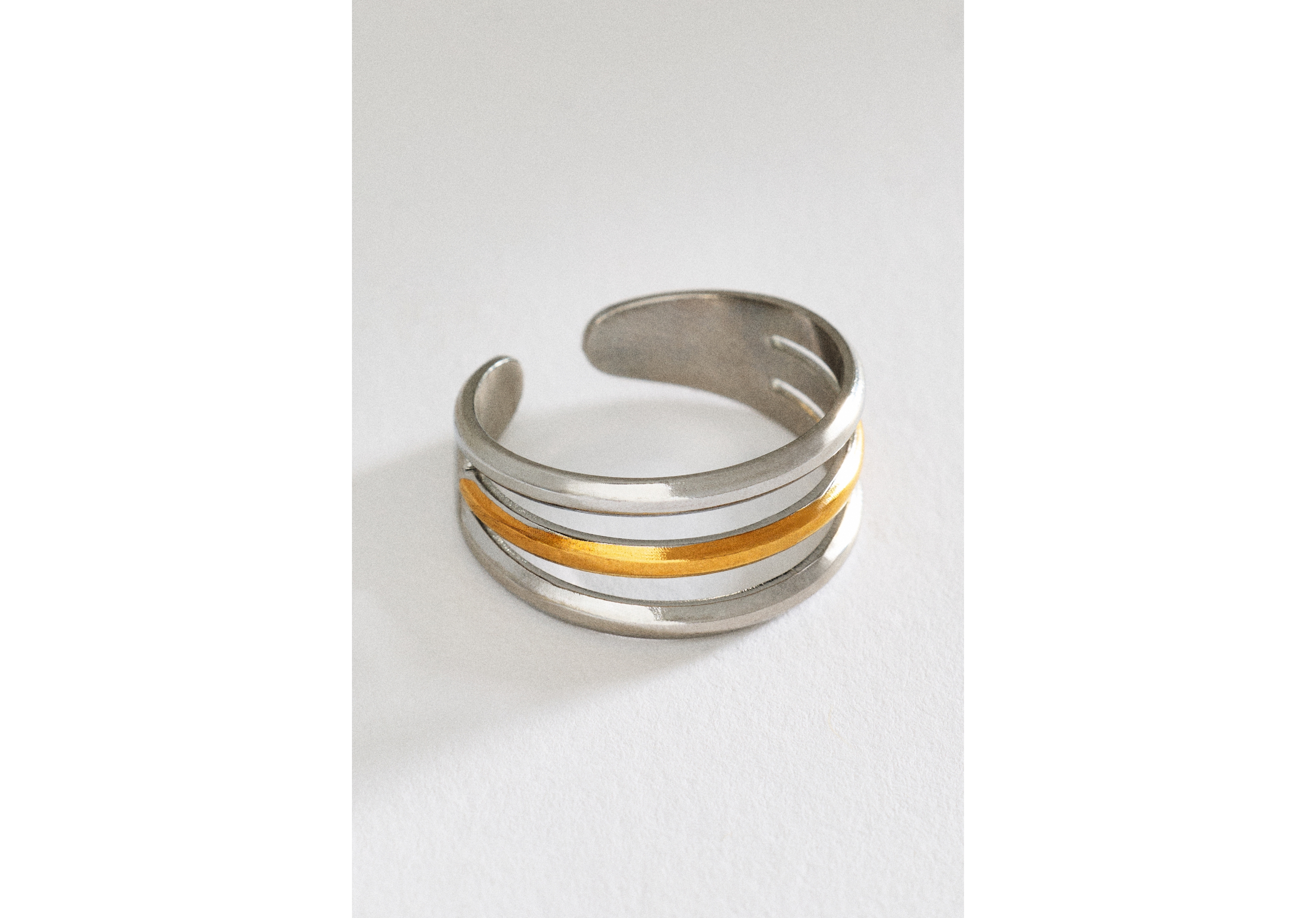 Layered Water Resistant Ring