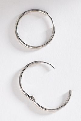 Water-Resistant Hoop Earrings