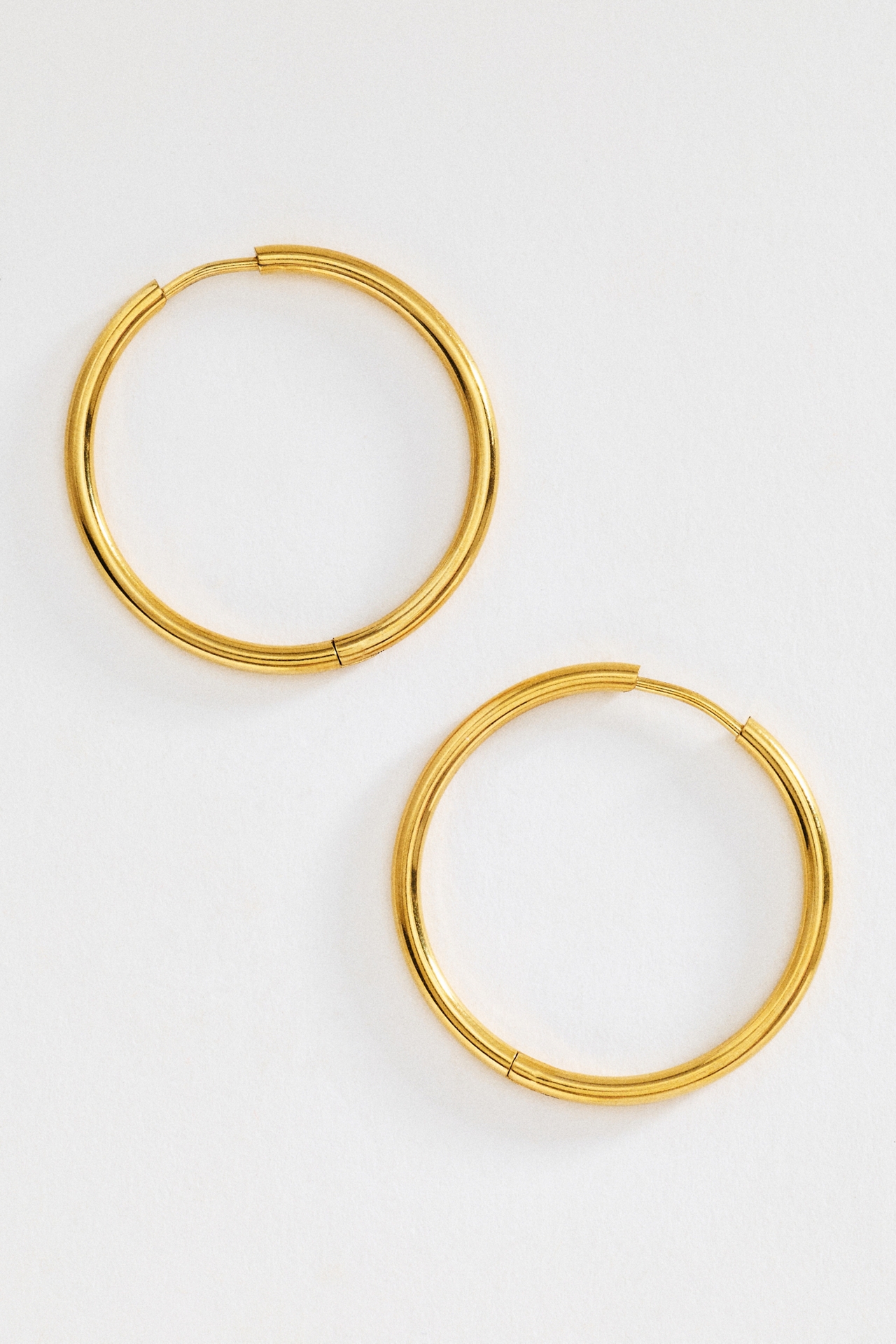 Water-Resistant Hoop Earrings