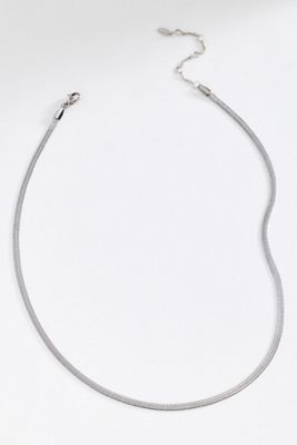 Water Resistant Herringbone Necklace