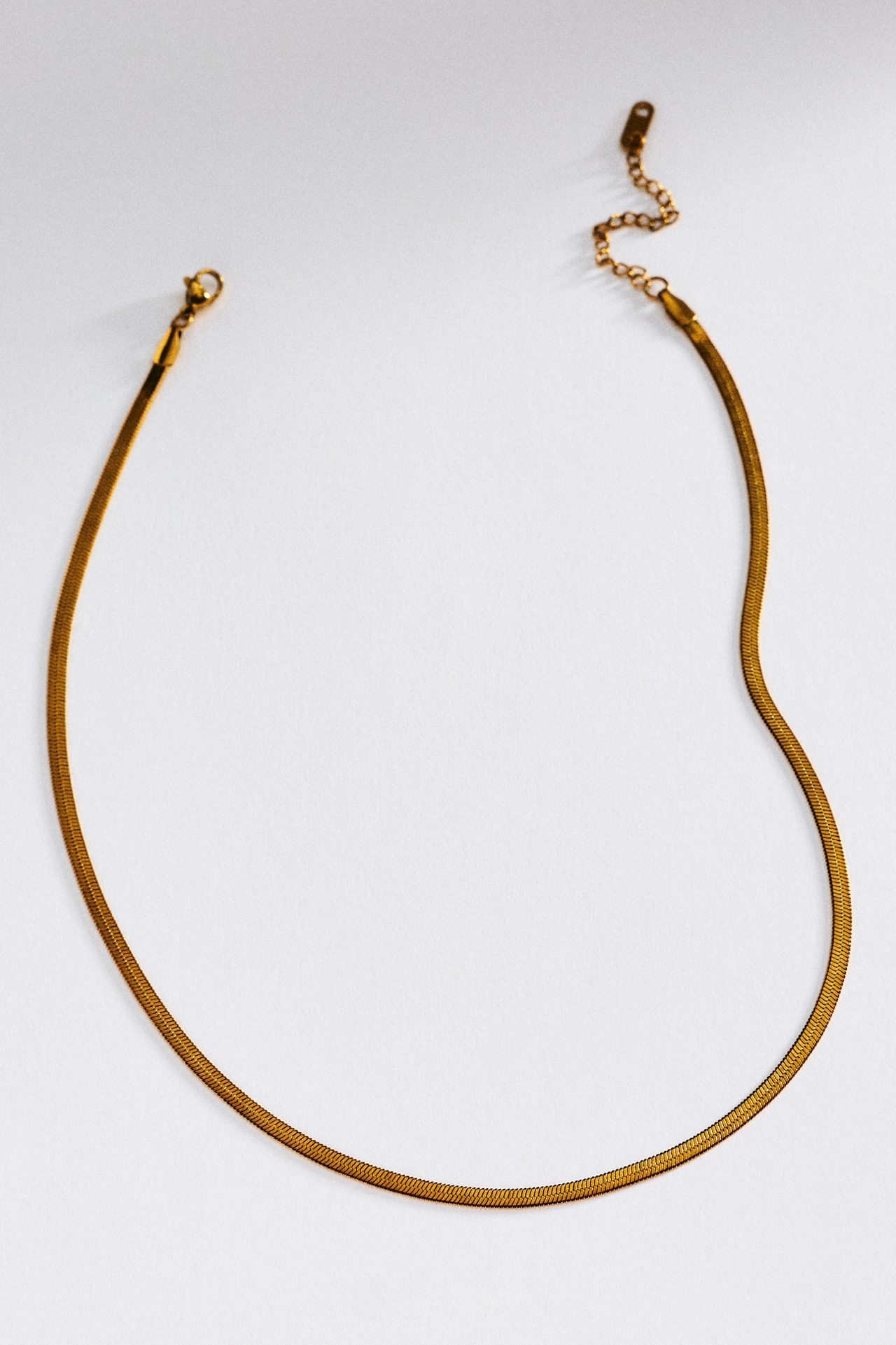 Water Resistant Herringbone Necklace