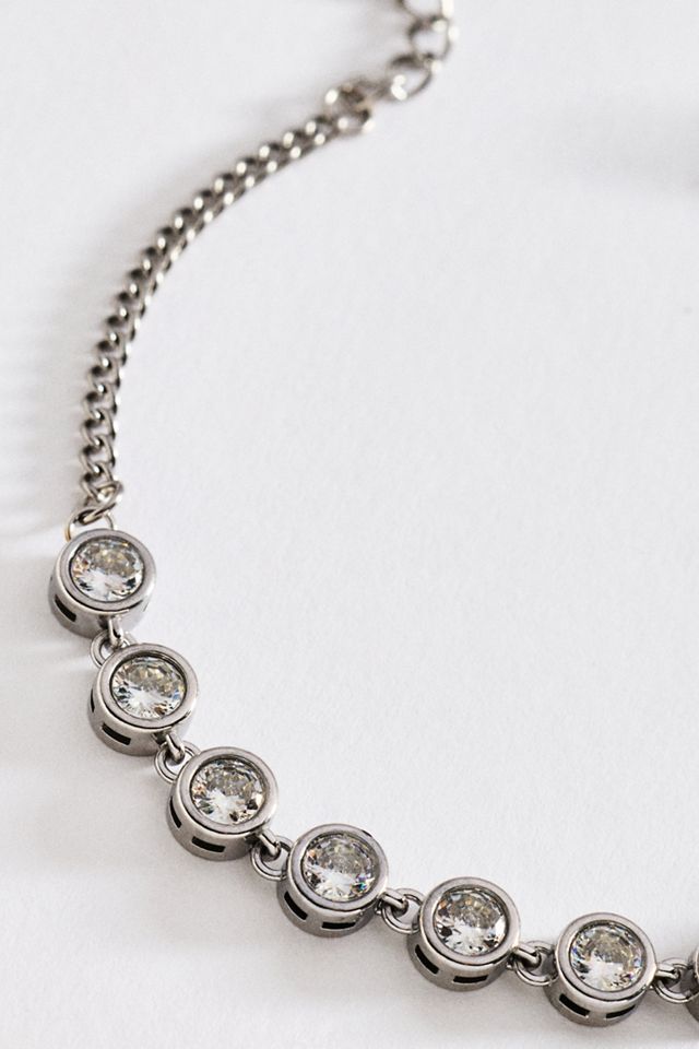 Water Resistant Cubic Zirconia Bracelet #1