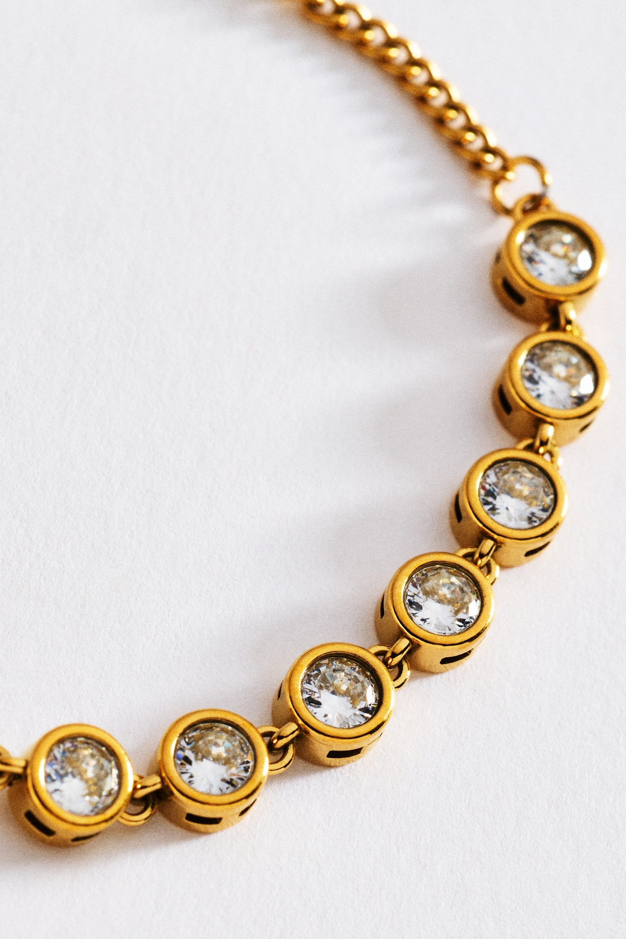 Water Resistant Cubic Zirconia Bracelet