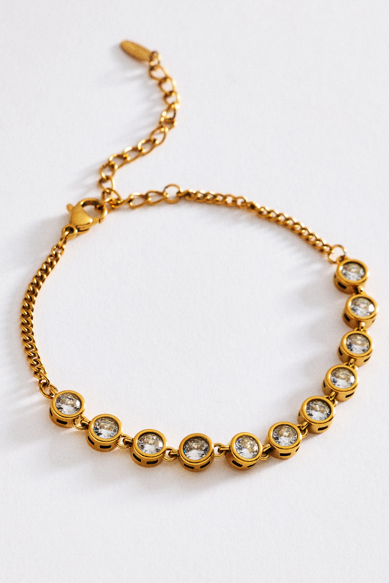 Water Resistant Cubic Zirconia Bracelet