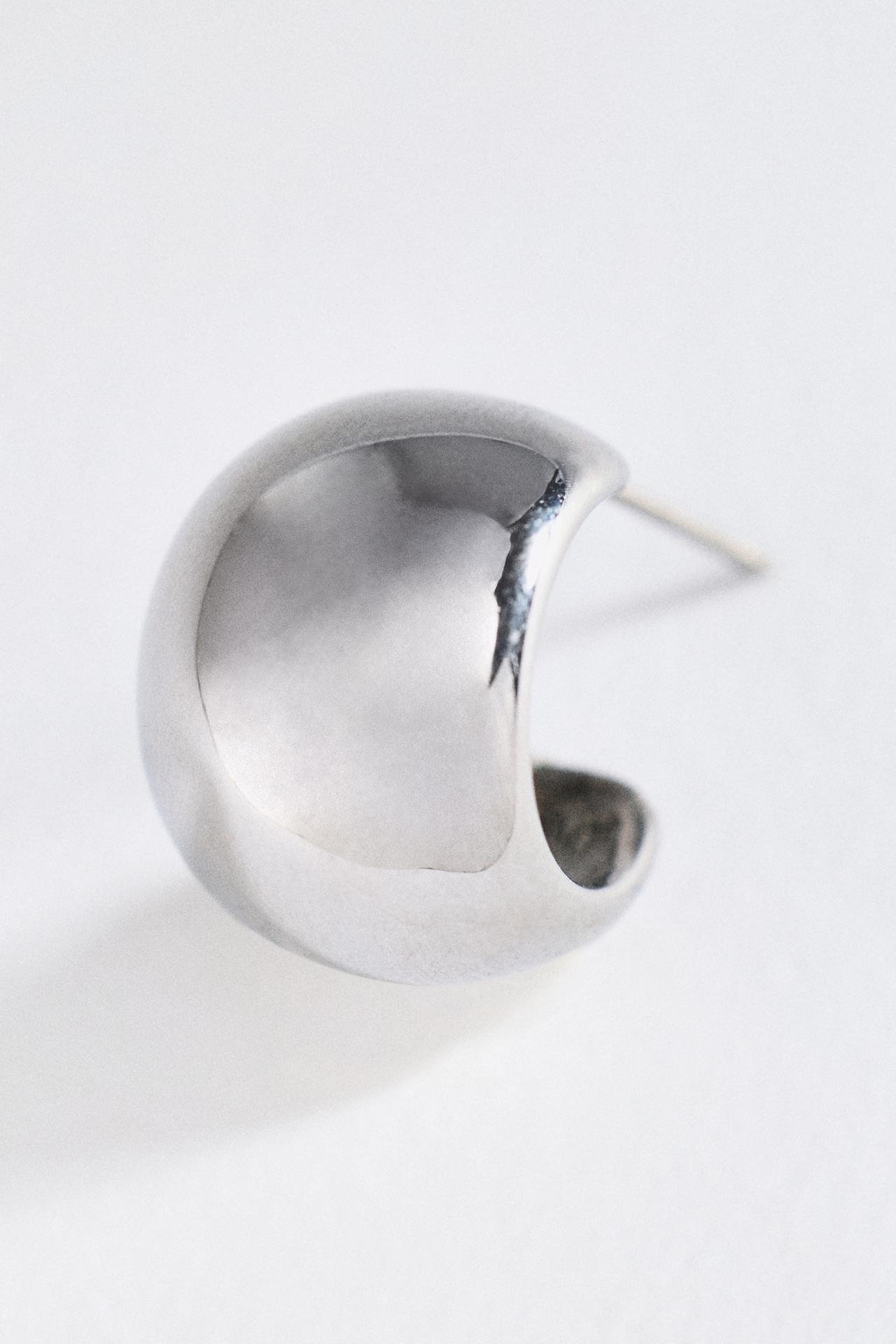 Dome Water-Resistant Huggie Earrings