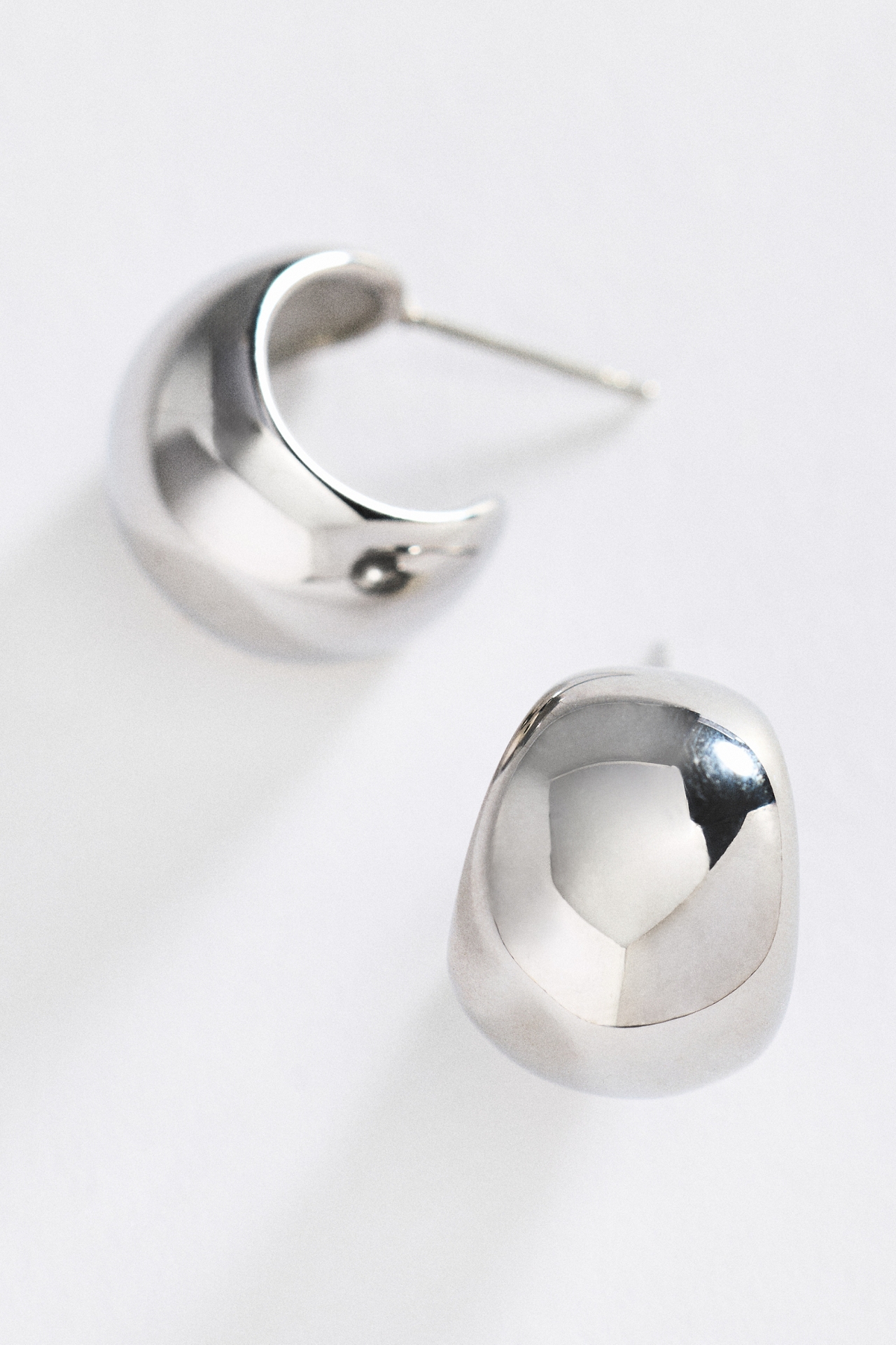 Dome Water-Resistant Huggie Earrings