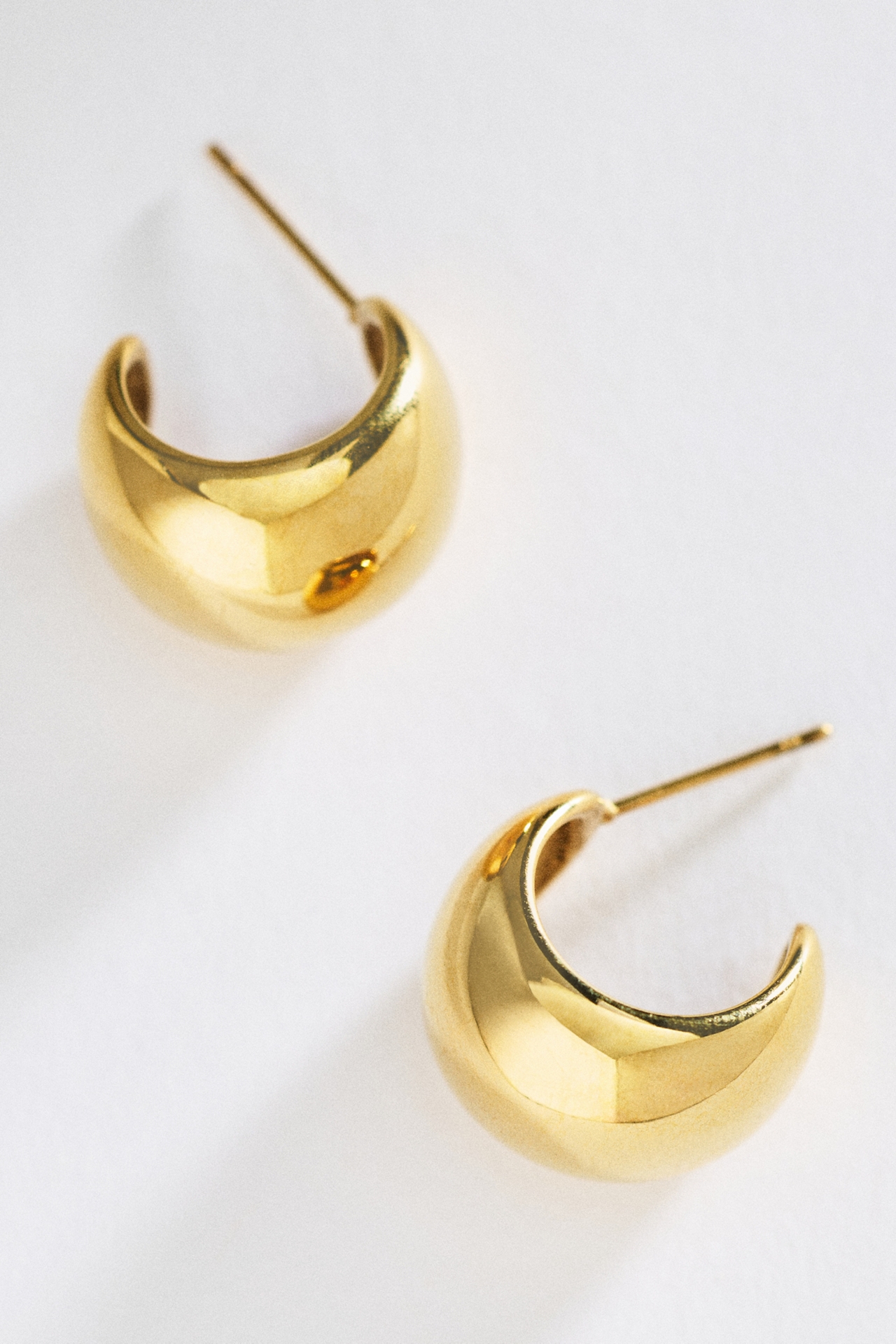 Dome Water-Resistant Huggie Earrings