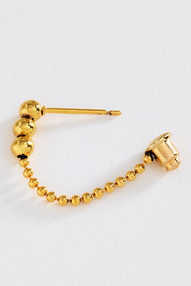 Water Resistant Bauble Hoop Earrings #1