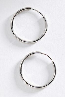 Water-Resistant Classic Hoop Earrings