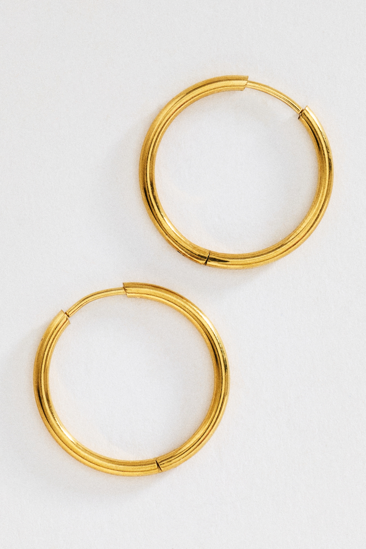 Water Resistant Classic Hoop Earrings
