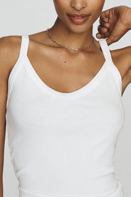 Water-Resistant Paperclip Lariat Necklace