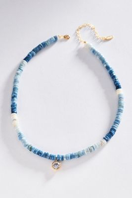 By Anthropologie Demi-Fine Beaded Crystal Necklace